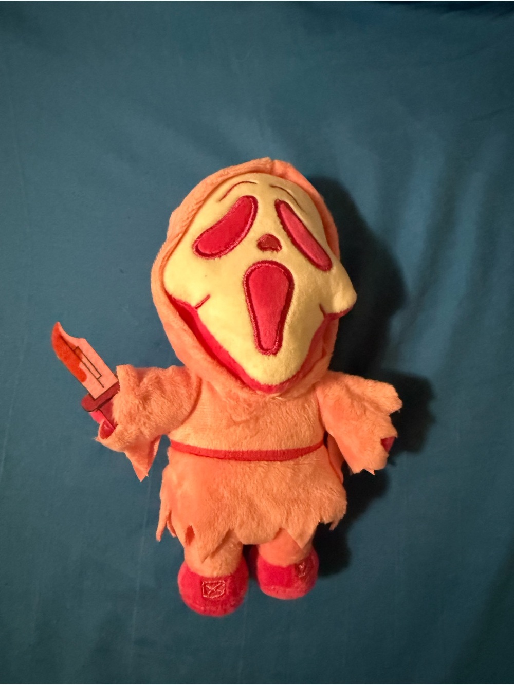 Pink Ghostface Plush Toy - Kids Soft Figure